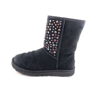 UGG Classic Short Stud II Sheepskin Winter Boots 8